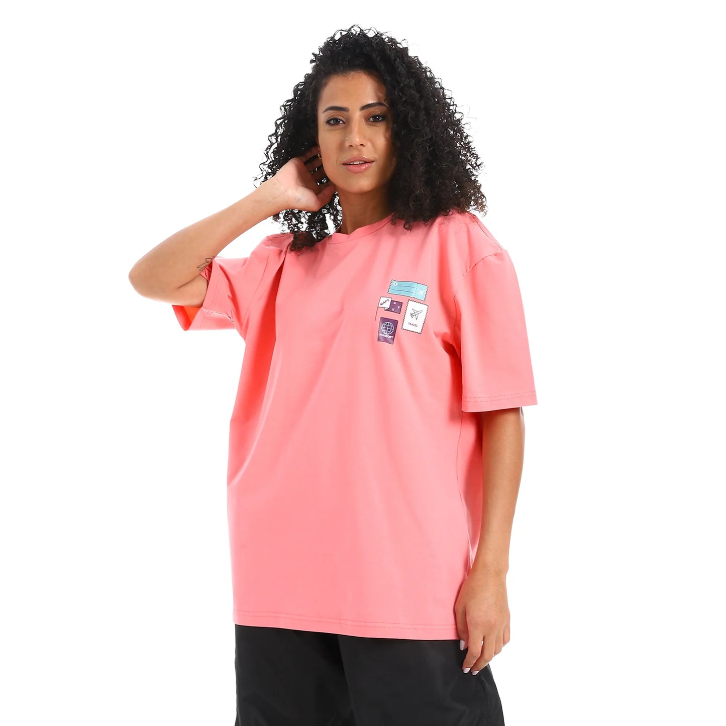 Travel unisex oversized T-Shirt