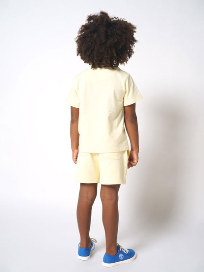 Kids Light Yellow T-Shirt Patch