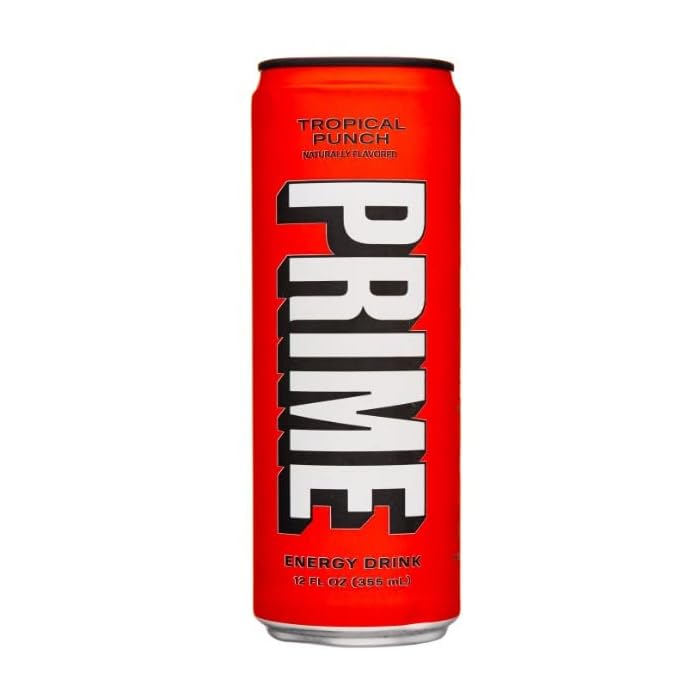 Prime Energy Drink Tropical Punch Can