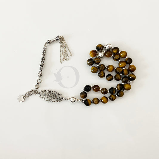 Kholoq - Tiger-eye33-bead rosary