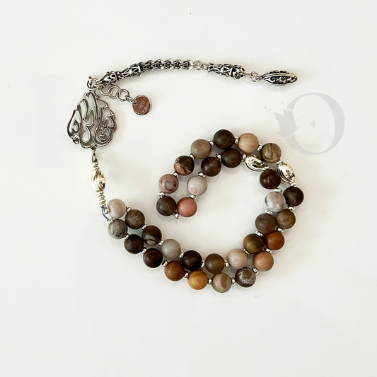 Mom - Wood 33-bead rosary
