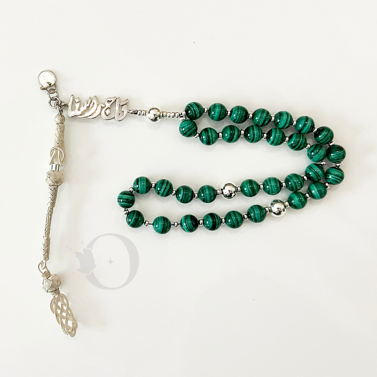 Taj - Malachite 33-bead rosary