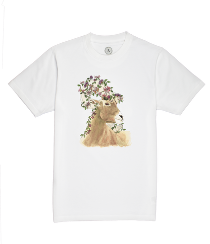 Aries Watercolor Rhinestone T-shirt