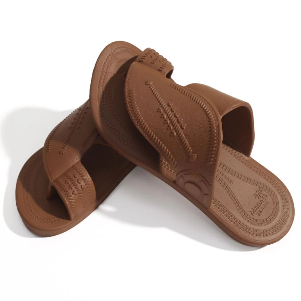 Dark Brown Slippers