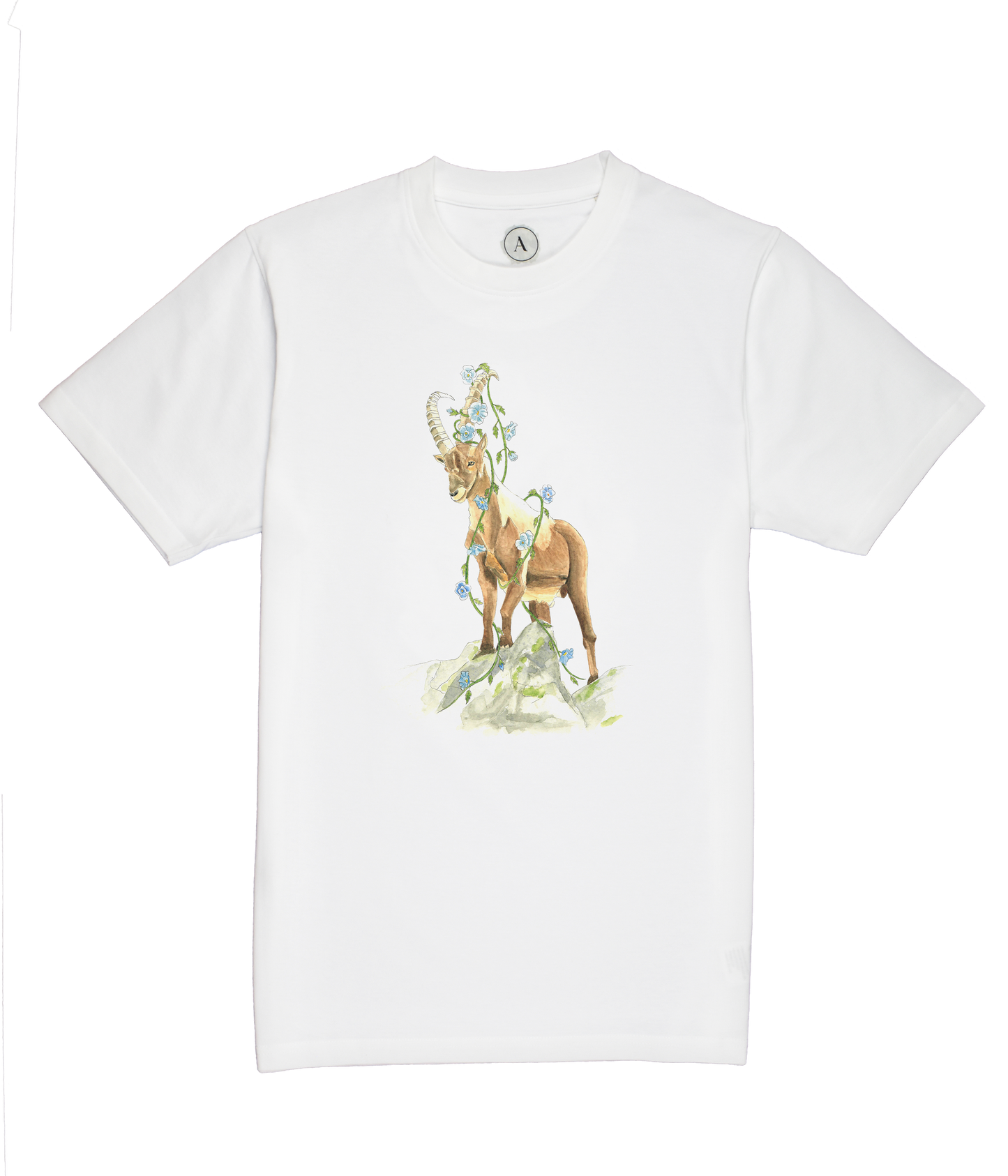 Capricorn Watercolor Rhinestone T-shirt