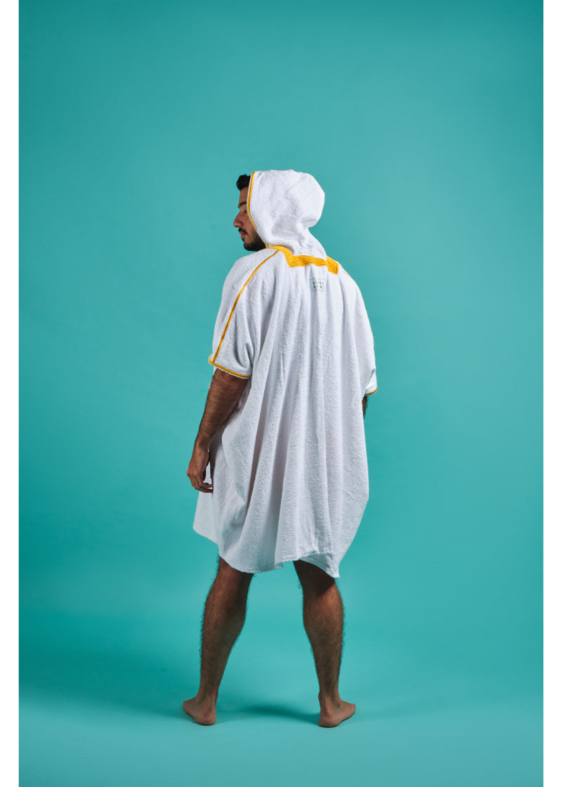 Drop Top Bisht - 100% Natural Cotton