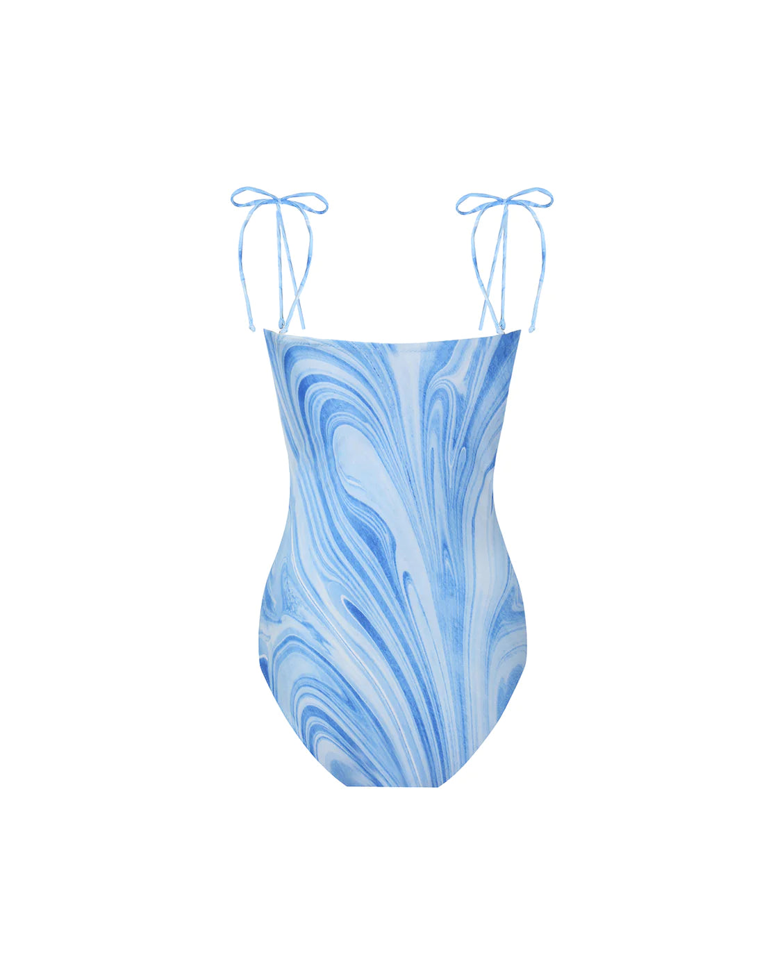 Ebru Printed Swim Piece