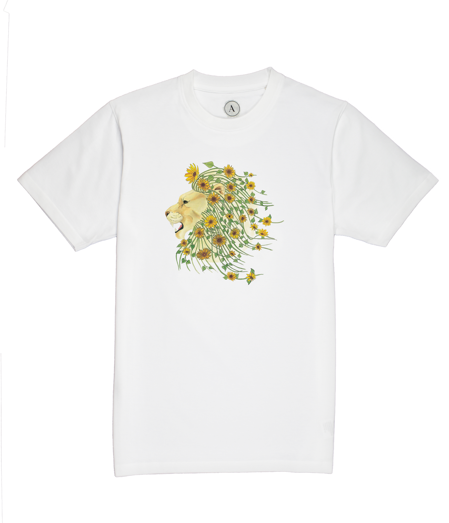 Leo Watercolor Rhinestone T-shirt