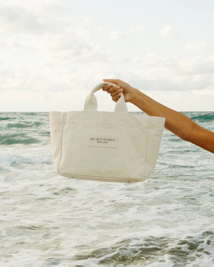 حقيبة الشاطئ القطنية