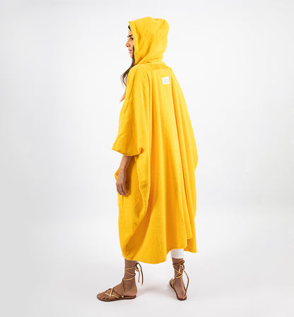 Drop Top Bisht - 100% Natural Cotton